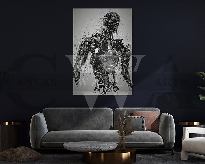 Terminator Canvas Wall Art