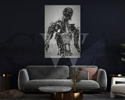 Terminator Canvas Wall Art