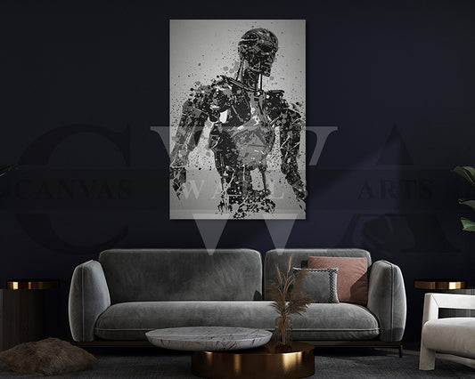 Terminator Canvas Wall Art
