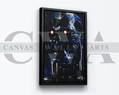 Terminator T800 Canvas Wall Art Movie Poster
