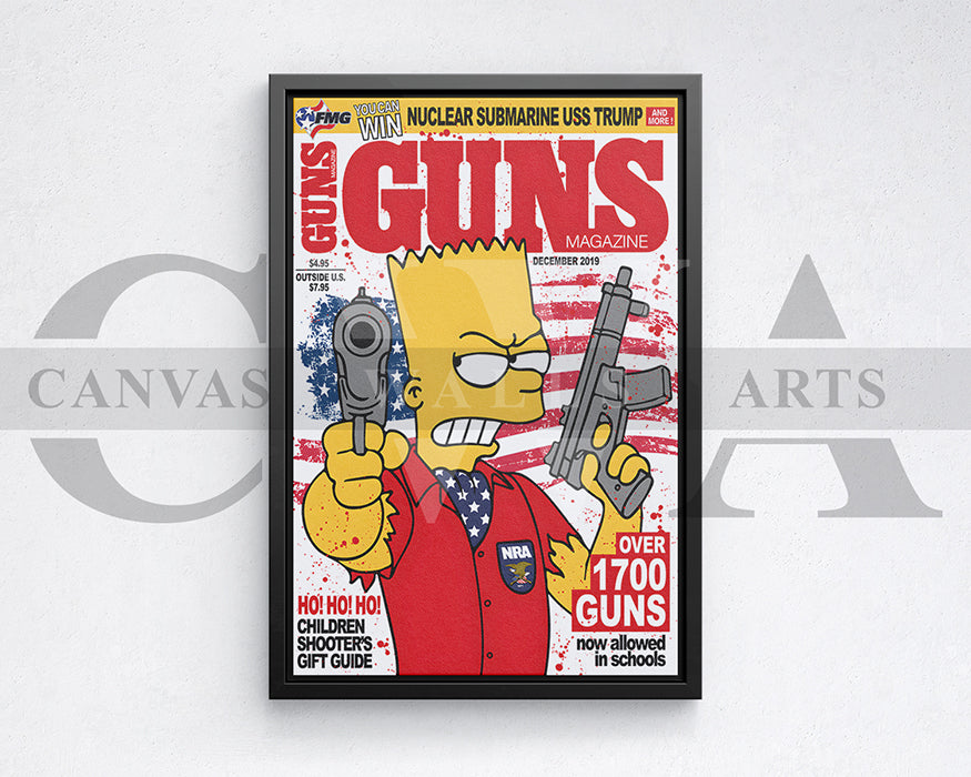 The American Children Dream Canvas Wall Art