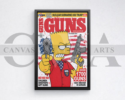 The American Children Dream Canvas Wall Art