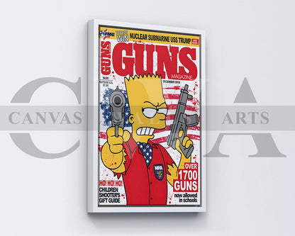 The American Children Dream Canvas Wall Art