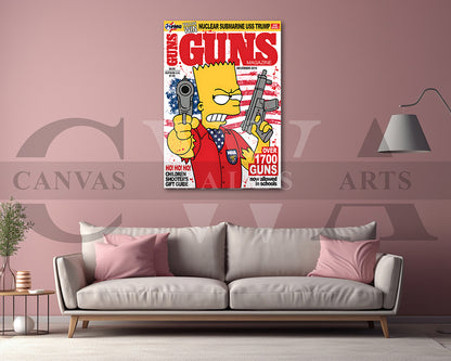 The American Children Dream Canvas Wall Art