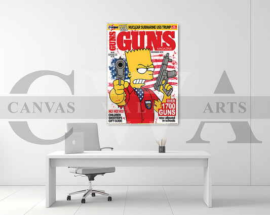 The American Children Dream Canvas Wall Art