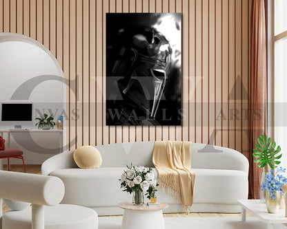The Armorer Canvas Wall Art Abstract Movie Poster Print
