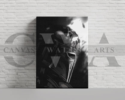 The Armorer Canvas Wall Art Abstract Movie Poster Print