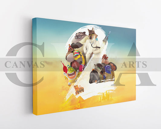 The Bad Guys 2 Canvas Wall Art