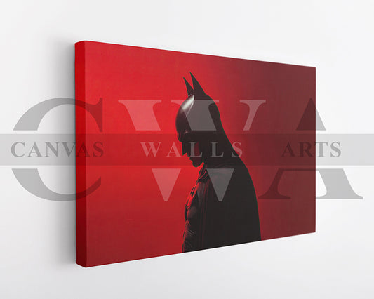 The Batman On The Hunt Canvas Wall Art