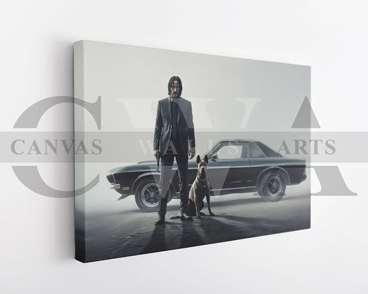 The Boogeyman Canvas Wall Art