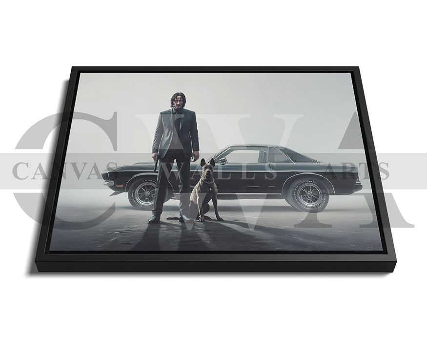 The Boogeyman Canvas Wall Art