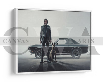 The Boogeyman Canvas Wall Art