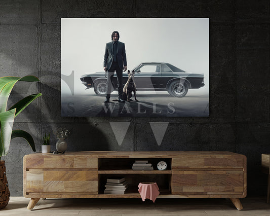 The Boogeyman Canvas Wall Art