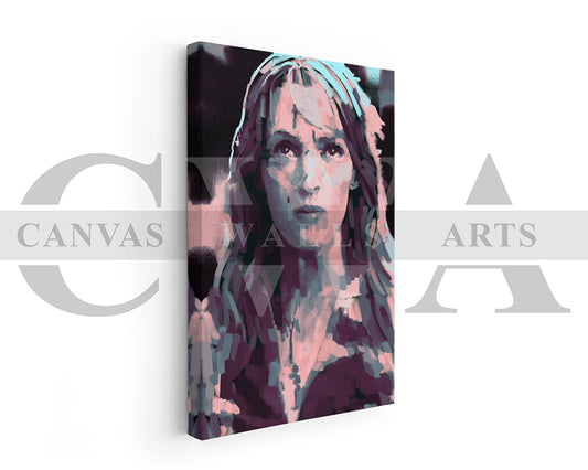 The Bride Canvas Wall Art Abstract Movie Poster Print