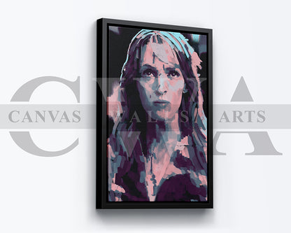 The Bride Canvas Wall Art Abstract Movie Poster Print