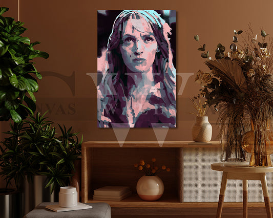 The Bride Canvas Wall Art Abstract Movie Poster Print