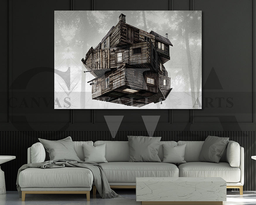 The Cabin in the Woods Canvas Wall Art Movie Poster Print