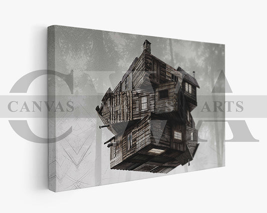 The Cabin in the Woods Canvas Wall Art Movie Poster Print
