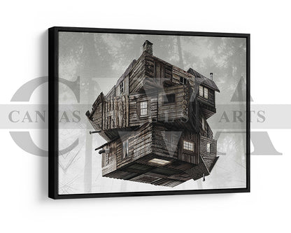 The Cabin in the Woods Canvas Wall Art Movie Poster Print