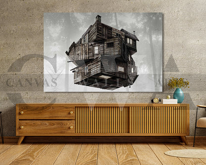 The Cabin in the Woods Canvas Wall Art Movie Poster Print