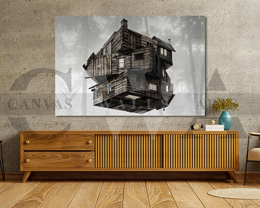 The Cabin in the Woods Canvas Wall Art Movie Poster Print
