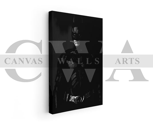The Dark Knight Canvas Wall Art Movie Poster Print