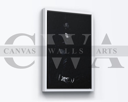 The Dark Knight Canvas Wall Art Movie Poster Print