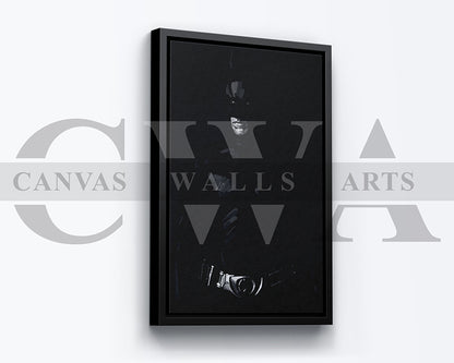 The Dark Knight Canvas Wall Art Movie Poster Print