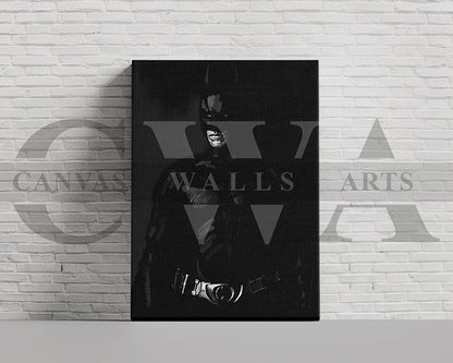 The Dark Knight Canvas Wall Art Movie Poster Print