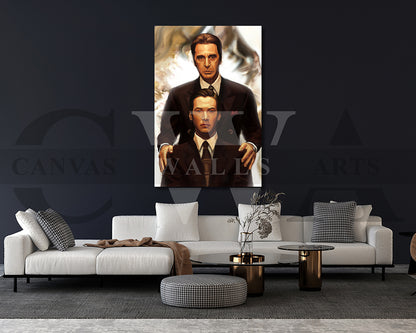The Devil's Advocate Canvas Wall Art
