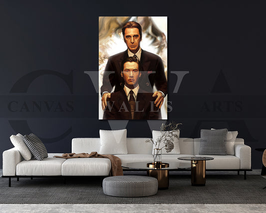 The Devil's Advocate Canvas Wall Art