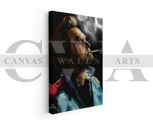 The Driver Canvas Wall Art Abstract Movie Poster Print