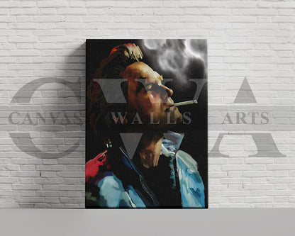 The Driver Canvas Wall Art Abstract Movie Poster Print