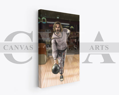 The Dude Canvas Wall Art