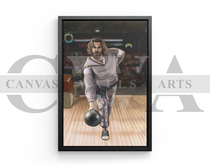 The Dude Canvas Wall Art