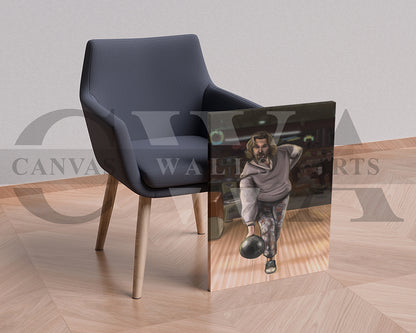 The Dude Canvas Wall Art