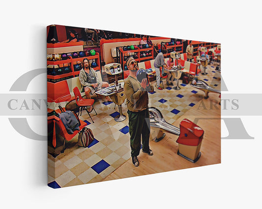 The Big Lebowski Canvas Wall Art Movie Poster