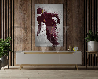 The Flash Canvas Wall Art