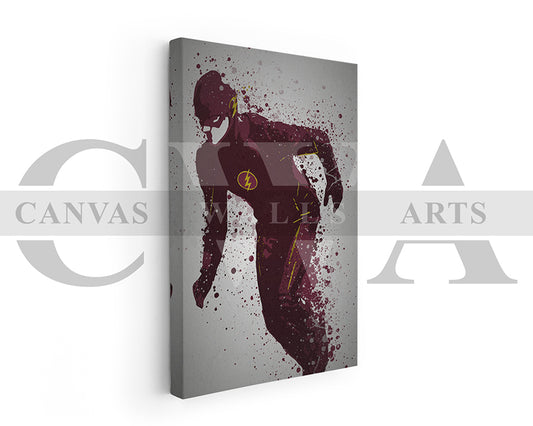 The Flash Canvas Wall Art