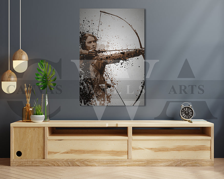 The Hunger Games Mockingjay Canvas Wall Art