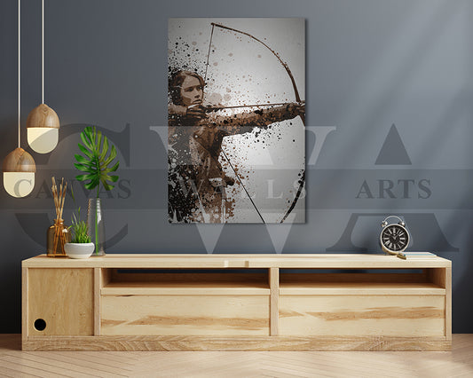 The Hunger Games Mockingjay Canvas Wall Art