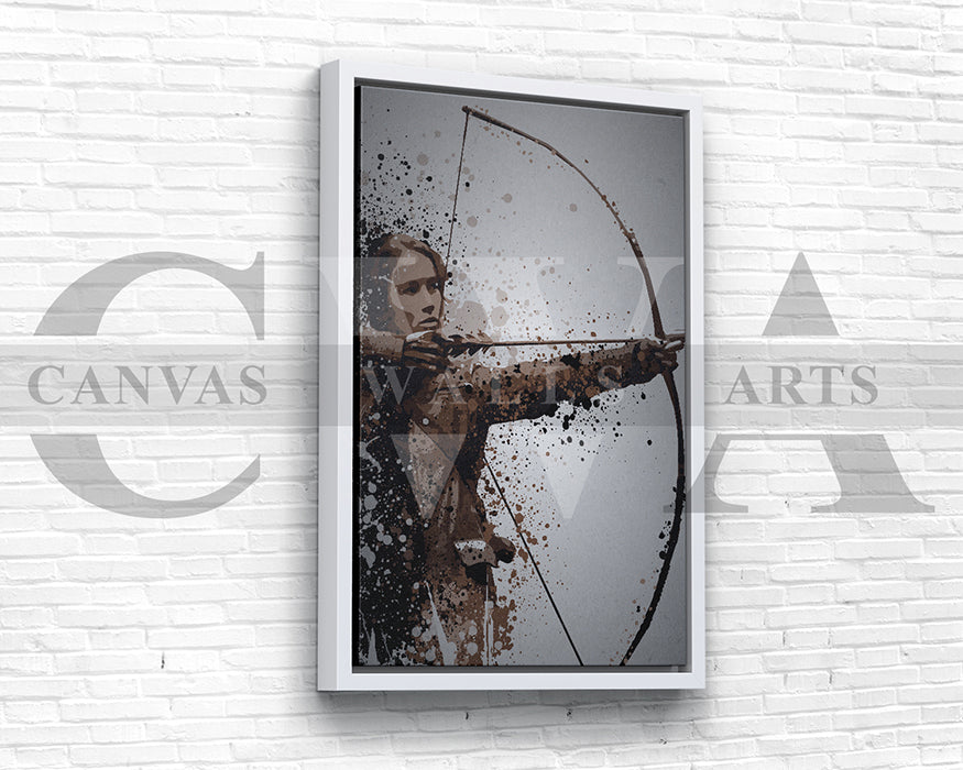 The Hunger Games Mockingjay Canvas Wall Art
