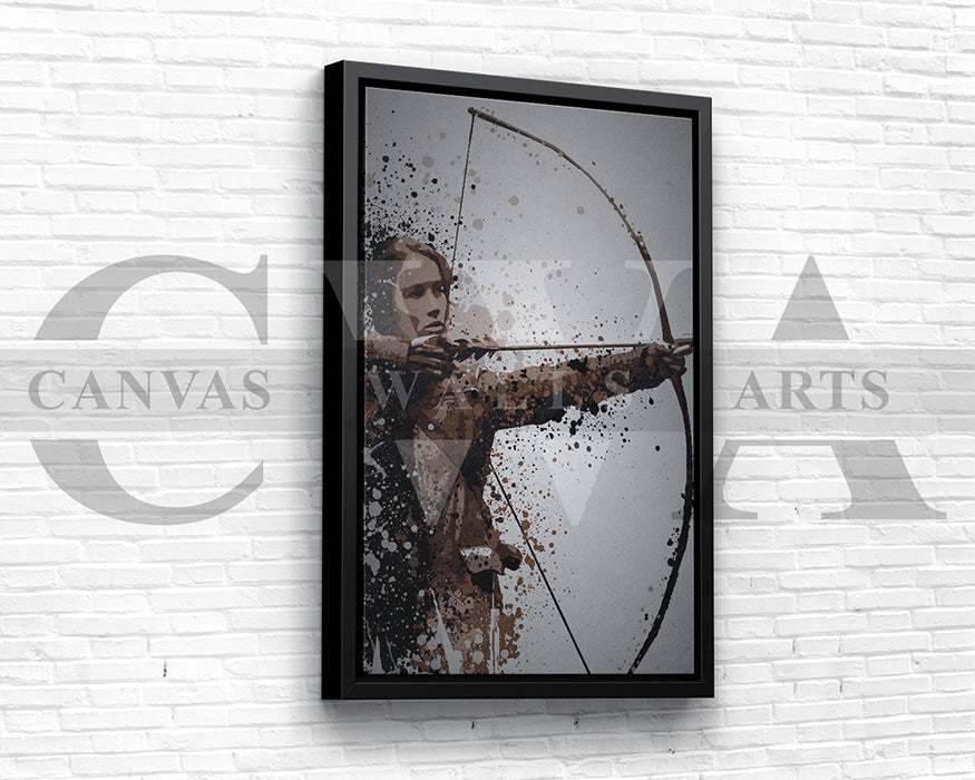 The Hunger Games Mockingjay Canvas Wall Art