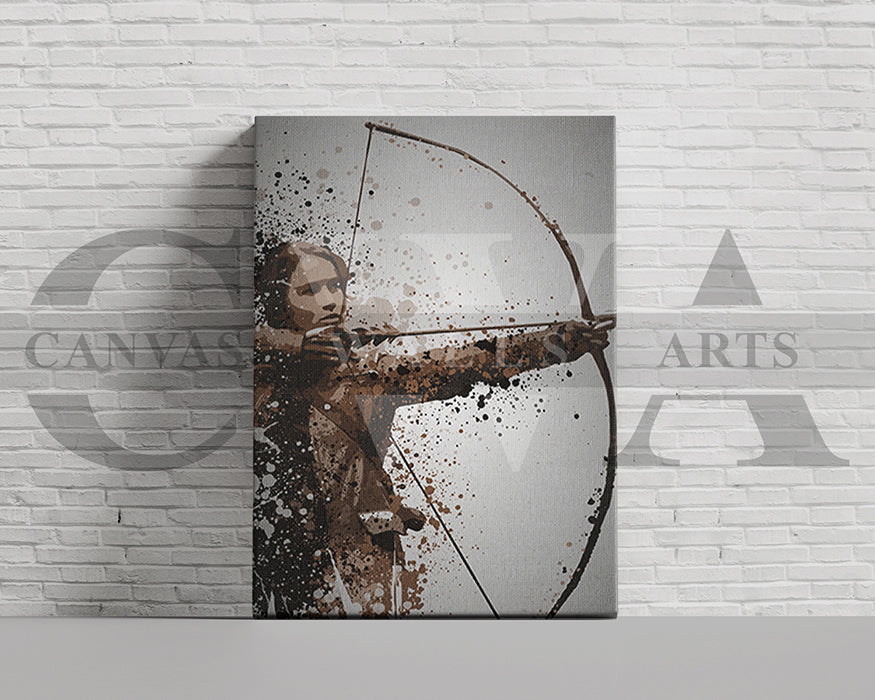 The Hunger Games Mockingjay Canvas Wall Art