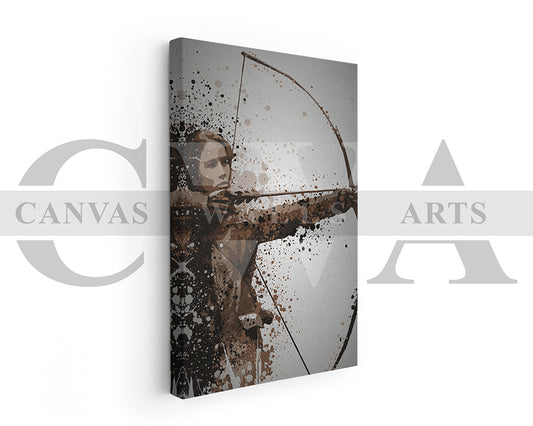 The Hunger Games Mockingjay Canvas Wall Art
