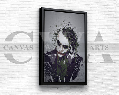 The Joker Canvas Wall Art