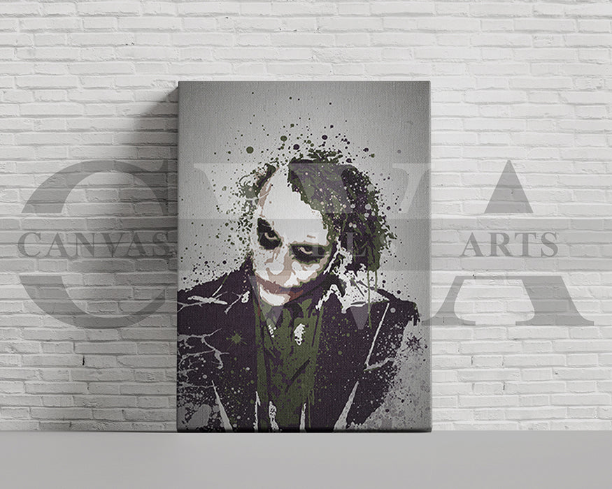 The Joker Canvas Wall Art