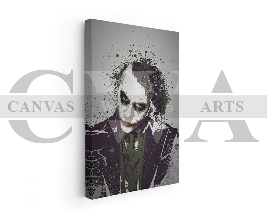 The Joker Canvas Wall Art