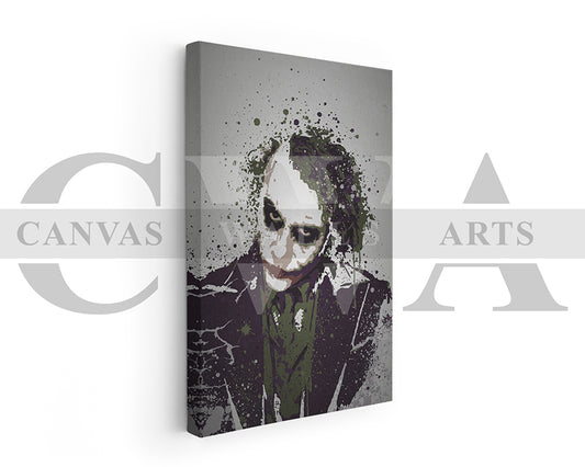 The Joker Canvas Wall Art