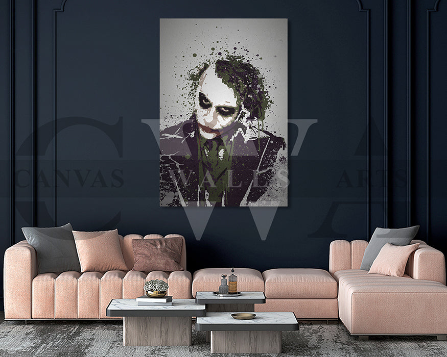The Joker Canvas Wall Art